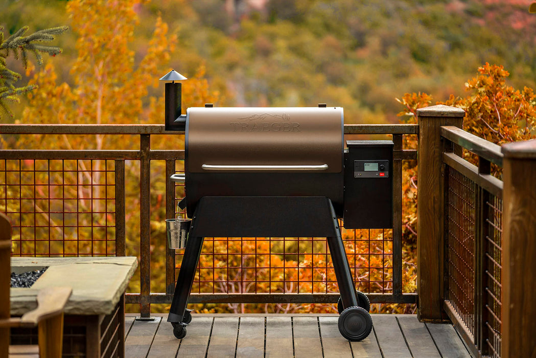 Traeger Grills Pro 780 Electric Wood Pellet Grill and Smoker with WiFi and App Connectivity, Bronze